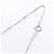 Diamond Céline Collana in oro bianco 18K e diamanti Celine Argento - vista 6