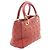 Christian Dior Dior LADY DIOR Borsa 2-Way con borchie Bordò - vista 2