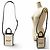 Mini borsa a tracolla Jimmy Choo N/S - vista 3