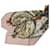 Hermès Sciarpa Carré 90 Hermes Rosa Bianco Beige  - vista 4