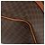 Céline Borsa Boston CELINE in tela Macadam PVC Pelle Marrone Oro Auth 189503A D'oro - vista 14