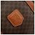 Céline Borsa Boston CELINE in tela Macadam PVC Pelle Marrone Oro Auth 189503A D'oro - vista 17