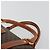 Céline Borsa Boston CELINE in tela Macadam PVC Pelle Marrone Oro Auth 189503A D'oro - vista 8