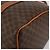 Céline Borsa Boston CELINE in tela Macadam PVC Pelle Marrone Oro Auth 189503A D'oro - vista 9