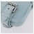 Borsa a Spalla BOTTEGA VENETA Nylon Azzurro Light Silver Auth 189899M Argento Blu chiaro - vista 15
