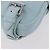 Borsa a Spalla BOTTEGA VENETA Nylon Azzurro Light Silver Auth 189899M Argento Blu chiaro - vista 17