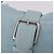 Borsa a Spalla BOTTEGA VENETA Nylon Azzurro Light Silver Auth 189899M Argento Blu chiaro - vista 19