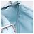 Borsa a Spalla BOTTEGA VENETA Nylon Azzurro Light Silver Auth 189899M Argento Blu chiaro - vista 21