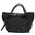Céline CELINE Big bag Small Hand Bag Pelle Nero Argento Auth 189349SAM - vista 13
