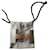 Hermès Quizz H Belt Buckle in Palladium and Lacquer White Orange Silver hardware  - view 1