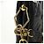 LOUIS VUITTON Bolsa Monogram Emboss Kussan BB Preta M21259 LV Auth 189752SV Preto - vista 21