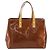 LOUIS VUITTON Monogram Vernis Reade PM Hand Bag Bronze M91146 LV Auth 189683 Bronzo - vista 13