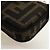 FENDI FENDACE Nano Baguette Chain Shoulder Pouch Black Brown Auth 190223SAM Marrone Nero - vista 20