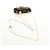 FENDI FENDACE Nano Baguette Chain Shoulder Pouch Black Brown Auth 190223SAM Marrone Nero - vista 7