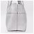 CHANEL Cococoon Tote Bag Leder Silber CC Auth mr2607 - Ansicht 3