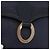 Borsa a tracolla Christian Dior Trotter Canvas PVC Navy Gold Auth ka5068 D'oro Blu navy - vista 18