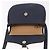 Borsa a tracolla Christian Dior Trotter Canvas PVC Navy Gold Auth ka5068 D'oro Blu navy - vista 9
