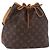 LOUIS VUITTON Borsa a tracolla Monogram Petit Noe M42226 LV Auth 189525 Monogramma