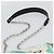 LOUIS VUITTON Twist MM Shoulder Bag Leather White Silver M53857 LV Auth ka5071M Plata Blanco - vista 8