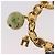 Céline Bracciale CELINE Macadam metallo Gold Tone Auth 189576M - vista 2