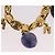 Céline Bracciale CELINE Macadam metallo Gold Tone Auth 189576M - vista 3