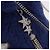 Jimmy Choo Chain Shoulder Phone Holder Acrylic Fur Blue Silver Auth 190265A Argento - vista 19