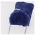 Jimmy Choo Chain Shoulder Phone Holder Acrylic Fur Blue Silver Auth 190265A Argento - vista 6