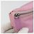PRADA Arm Pouch Nylon Rosa Argento Auth mr2583 - vista 18