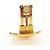 Hermès Orecchini HERMES Metallo Oro Giallo Auth bs35859M D'oro - vista 13