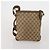 Sac à bandoulière GUCCI GG Canvas 2 Set Beige Black Auth 186360 Noir - vue 3