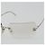 Gafas de sol CHANEL COCO Mark Metal Silver CC Auth 189512 Plata - vista 6