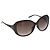Lunettes de soleil Christian Dior en plastique marron et or Auth bs35807 Doré