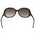 Lunettes de soleil Christian Dior en plastique marron et or Auth bs35807 Doré - vue 2