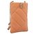 Bulgari Borsa a Spalla BVLGARI in Pelle Arancione e Oro Auth ka5074M D'oro