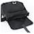 Borsa a tracolla PRADA Nylon Nero Argento Auth 188514 - vista 10
