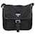 Borsa a tracolla PRADA Nylon Nero Argento Auth 188514 - vista 13