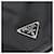 Borsa a tracolla PRADA Nylon Nero Argento Auth 188514 - vista 19