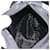Borsa a tracolla PRADA Nylon Nero Argento Auth 188514 - vista 23