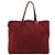 Borsa Tote FENDI Zucchino Canvas Rosso Oro Auth 187865 D'oro - vista 13