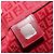 Borsa Tote FENDI Zucchino Canvas Rosso Oro Auth 187865 D'oro - vista 18