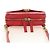 CHANEL Matelasse Chic Affinity Chain Bag Caviar Skin Red Gold CC Auth 189719M Rosso D'oro - vista 7