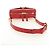 CHANEL Matelasse Chic Affinity Chain Bag Caviar Skin Red Gold CC Auth 189719M Rosso D'oro - vista 8
