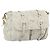 Borsa a Spalla PRADA in Pelle Bianco Oro Auth ka5003A D'oro