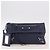 BALENCIAGA Borsa a Spalla Classic Envelope in Pelle Navy Silver 319376 Auth 189069V Argento Blu navy - vista 12