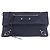 BALENCIAGA Borsa a Spalla Classic Envelope in Pelle Navy Silver 319376 Auth 189069V Argento Blu navy - vista 13
