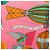 Hermès HERMES Carré 90 Sciarpa "LES FOLIES DU CIEL" Seta Rosa Auth hk3927V - vista 11