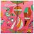 Hermès HERMES Carré 90 Sciarpa "LES FOLIES DU CIEL" Seta Rosa Auth hk3927V - vista 6