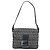 FENDI Zucchino Canvas Mamma Baguette Borsa a Spalla Navy Silver Auth 189693V Argento Blu navy - vista 13