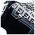 FENDI Zucchino Canvas Mamma Baguette Borsa a Spalla Navy Silver Auth 189693V Argento Blu navy - vista 21