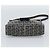 FENDI Zucchino Canvas Mamma Baguette Borsa a Spalla Navy Silver Auth 189693V Argento Blu navy - vista 5